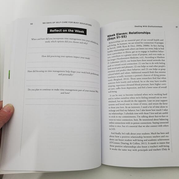 180 Days of Self-Care for Busy - Paperback, by Tina H. Boogren - Excellent - Picture 4 of 11